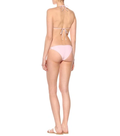 Shop Heidi Klein Moyo Island Triangle Bikini Top In Pink