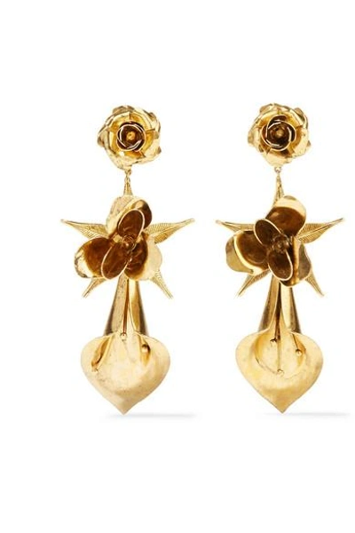 Shop Jennifer Behr Lily Rose Gold-plated Earrings