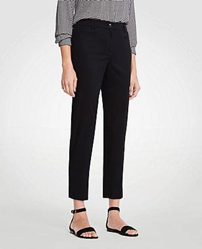 Shop Ann Taylor The Crop Pant - Curvy Fit In Black