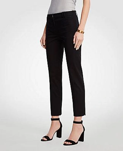 Shop Ann Taylor The Tall Crop Pant In Black