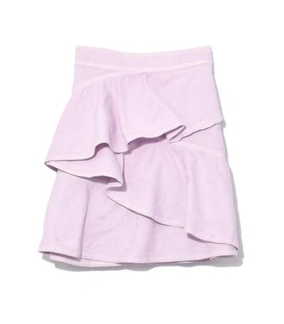 Shop Isabel Marant Étoile Coati Skirt In Light Pink