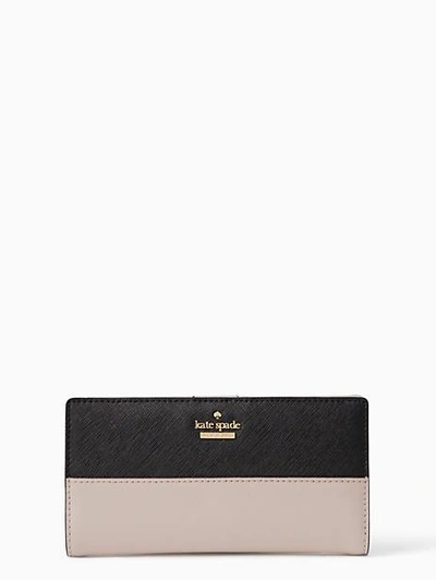 Shop Kate Spade Cameron Street Stacy In Black/pebble