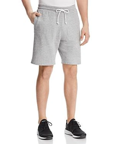 Shop M Singer French Terry Shorts In Charcoal