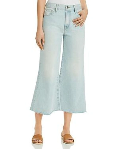 Shop Frame Le Palazzo Cropped Wide-leg Jeans In Taplow