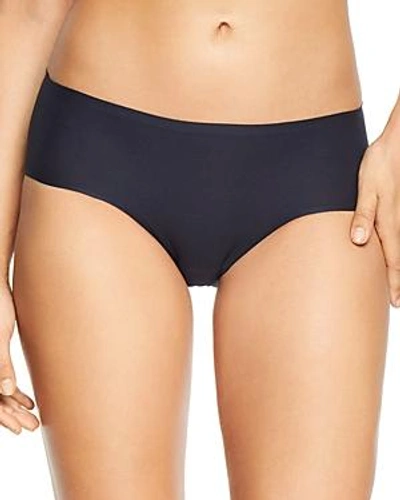 Shop Chantelle Soft Stretch One-size Hipster In Dark Blue