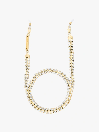 Shop Frame Chain 'biggy' Glasses Chain In Metallic