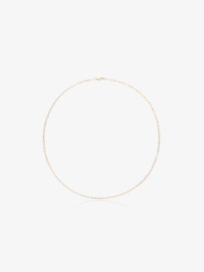 Shop Holly Dyment 18k Yellow Gold Link Necklace In Metallic