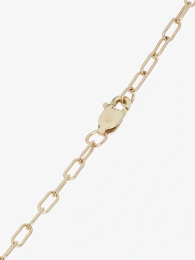 Shop Holly Dyment 18k Yellow Gold Link Necklace In Metallic