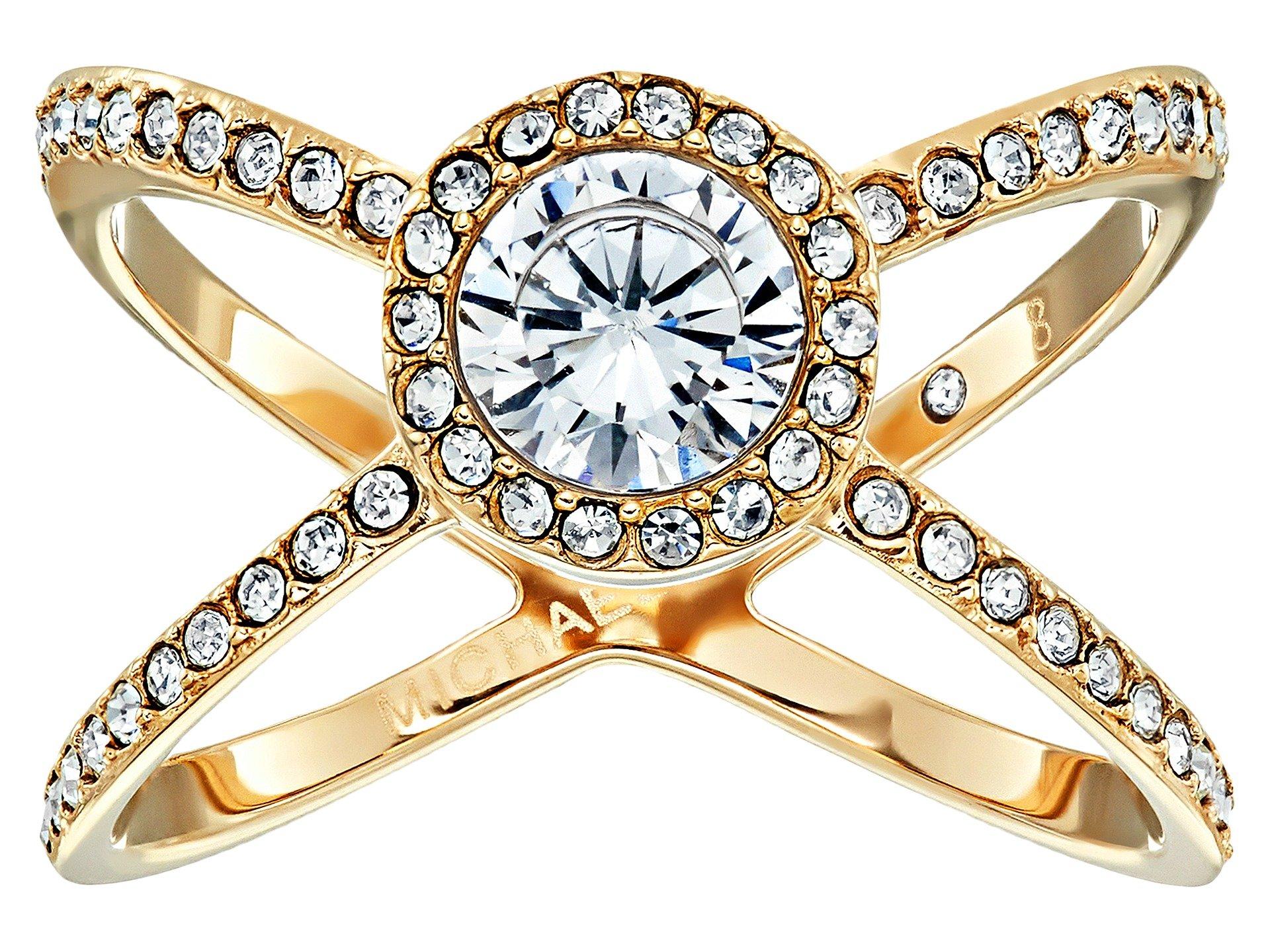 michael kors pave x ring