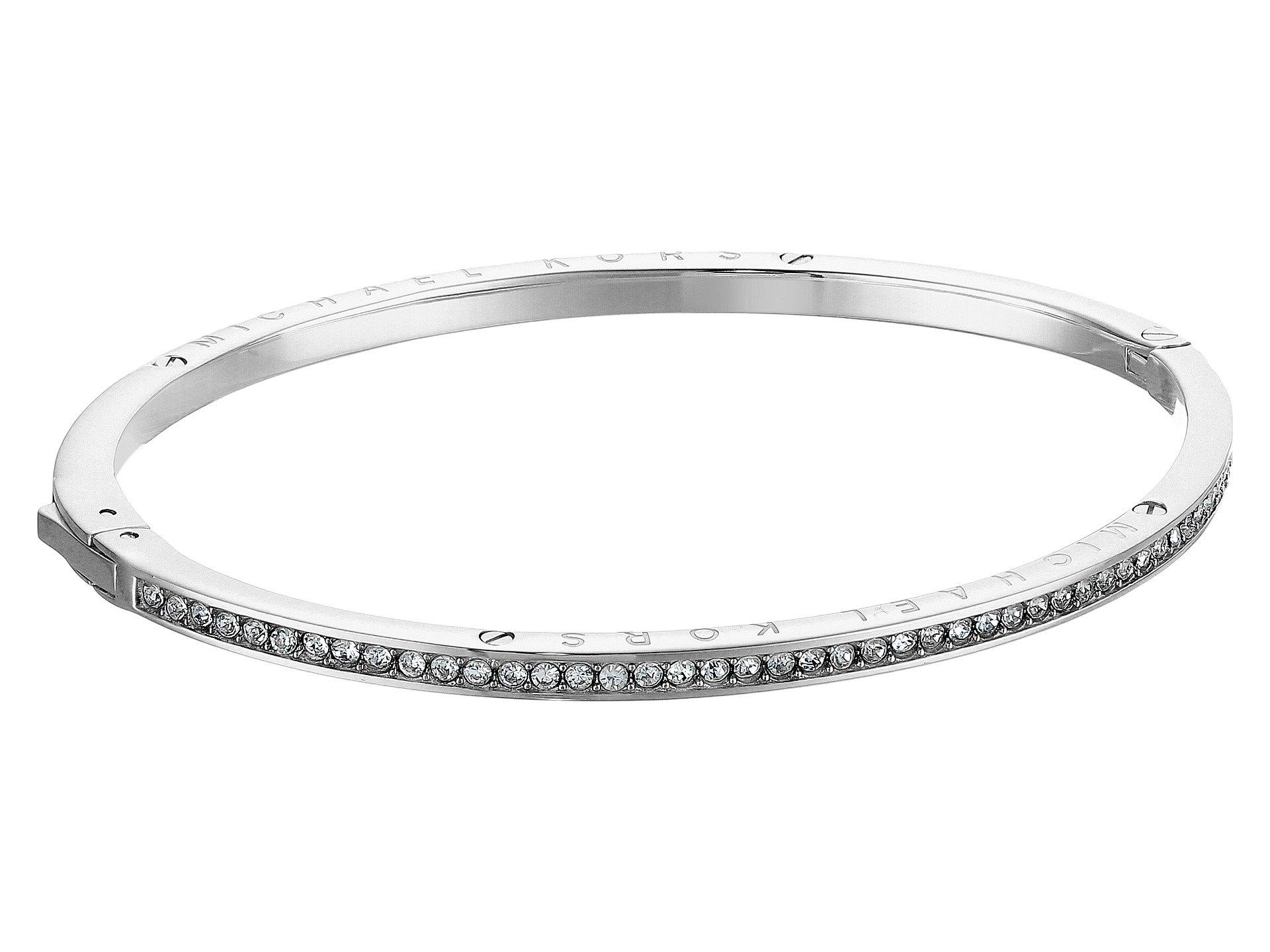 michael kors silver bangle