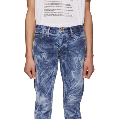 Shop Fear Of God Indigo Selvedge Holy Water Jeans