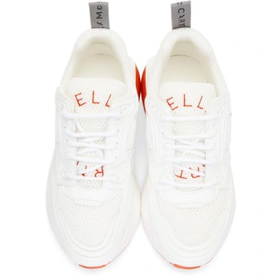 Shop Stella Mccartney White Eclypse Sneakers In 9071 White