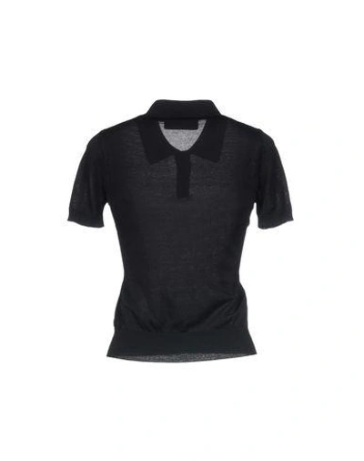 Shop Dsquared2 Polo Shirts In Black
