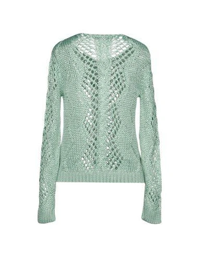 Shop Ermanno Scervino Woman Sweater Light Green Size 4 Viscose