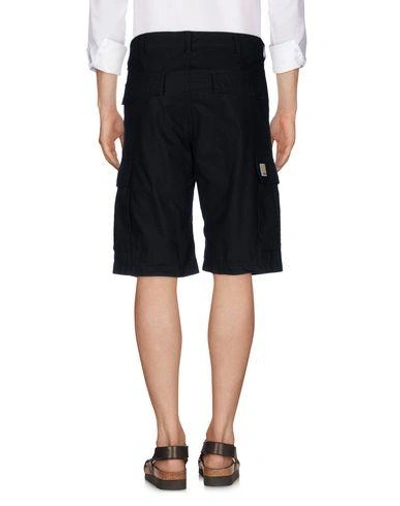 Shop Carhartt Man Shorts & Bermuda Shorts Black Size 28 Cotton