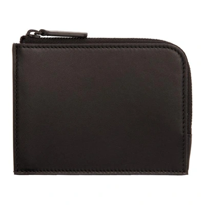 Shop Common Projects Black Zipper Wallet