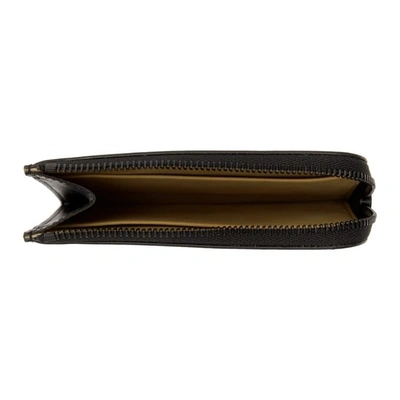 Shop Common Projects Black Zipper Wallet