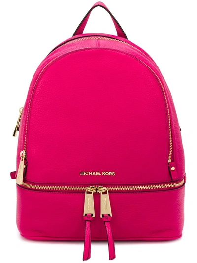 Shop Michael Michael Kors Rhea Backpack - Pink