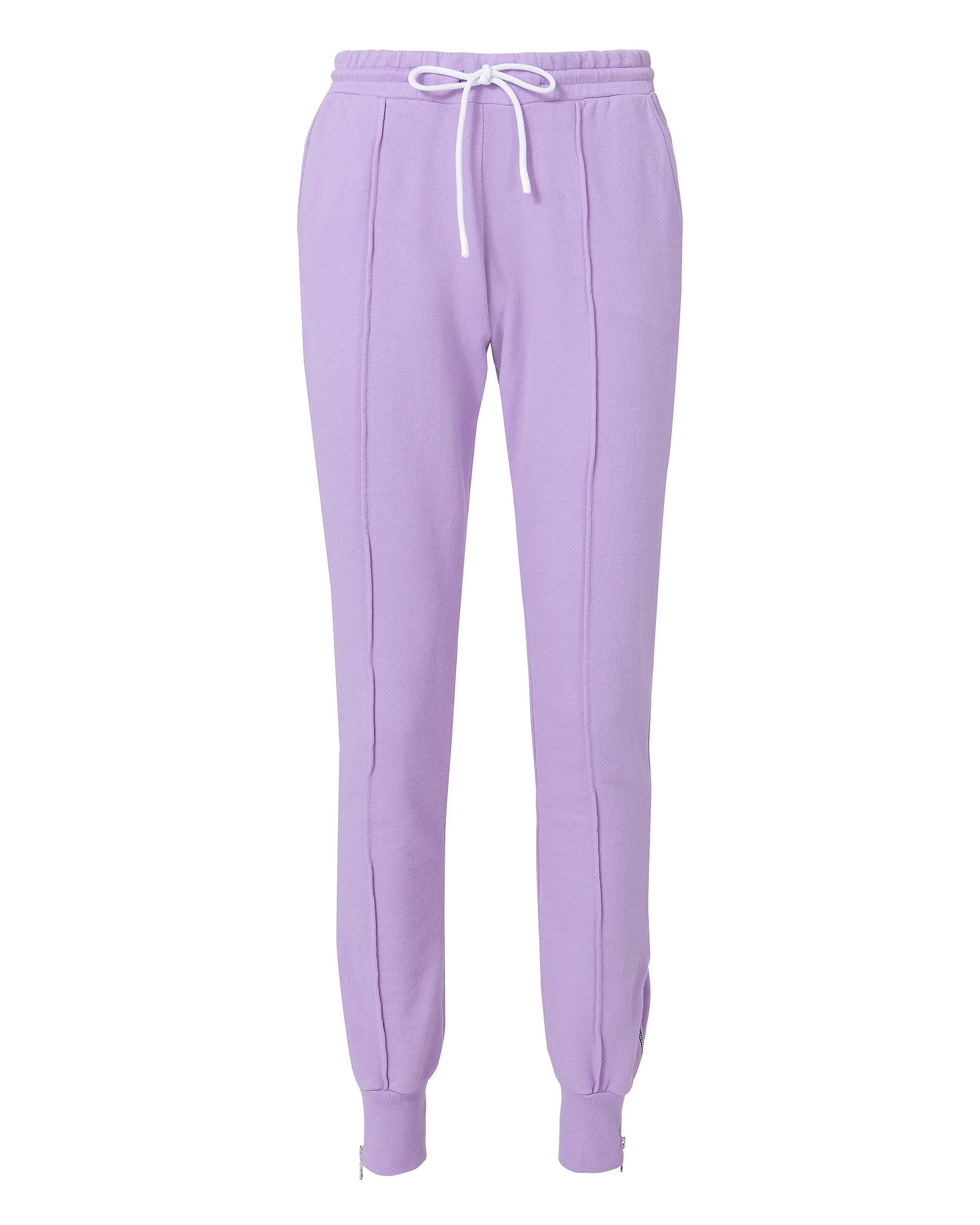 purple jogger pants