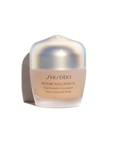 Shop Shiseido Future Solution Lx Total Radiance Foundation Spf 20 In Golden 3