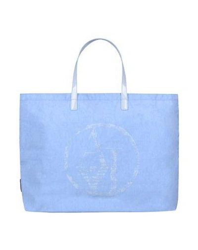 Shop Armani Jeans Handbag In Blue