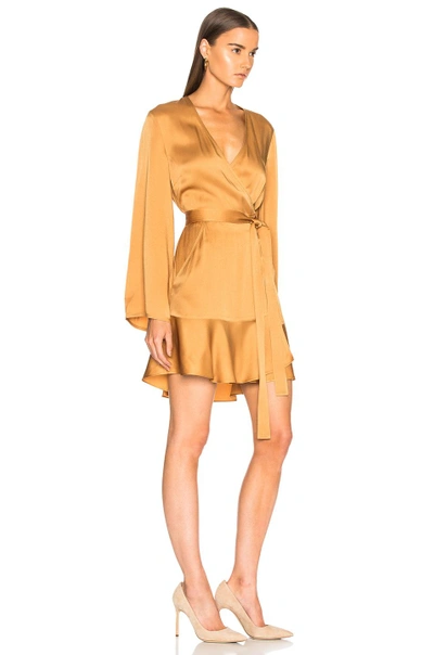 Shop A.l.c . Whitney Dress In Yellow