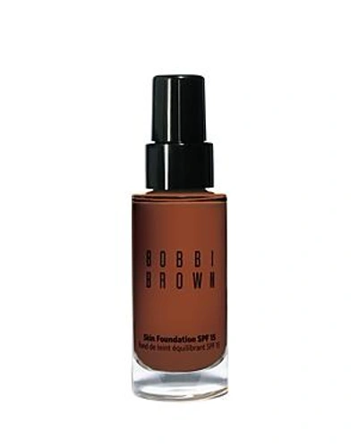 Shop Bobbi Brown Skin Foundation Broad Spectrum Spf 15 In Warm Walnut