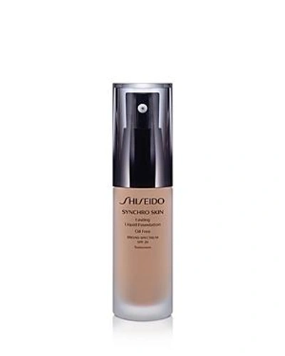 Shop Shiseido Synchro Skin Lasting Liquid Foundation Broad Spectrum Spf 20 In 3 Rose