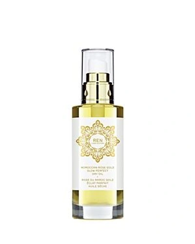 Shop Ren Moroccan Rose Gold Glow Perfect Dry Oil