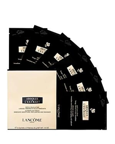 Shop Lancôme Absolue L'extrait Ultimate Eye Patches, Set Of 6