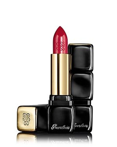 Shop Guerlain Kisskiss Shaping Cream Lip Color In 322 Red On Fire