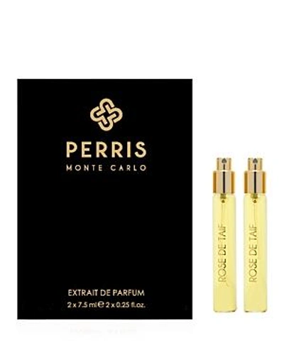 Shop Perris Monte Carlo Rose De Taif Extrait De Parfum Travel Spray Refill Gift Set