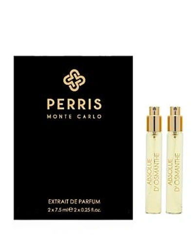 Shop Perris Monte Carlo Absolue D'osmanthe Extrait De Parfum Travel Spray Refill Gift Set