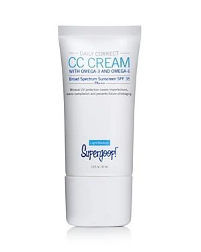 Shop Supergoop ! Daily Correct Cc Cream Spf 35 In Light / Medium