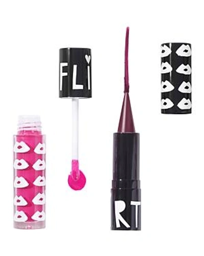 Shop Flirt Cosmetics Chic Happens Ombre Lip Kit In Neo-femme