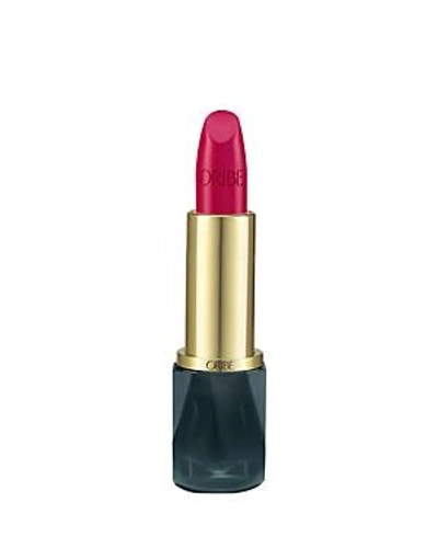 Shop Oribe Lip Lust Creme Lipstick In Fuschia Glow
