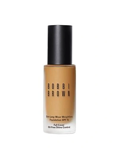 Shop Bobbi Brown Skin Long-wear Weightless Foundation Spf 15 In Natural Tan 4.25
