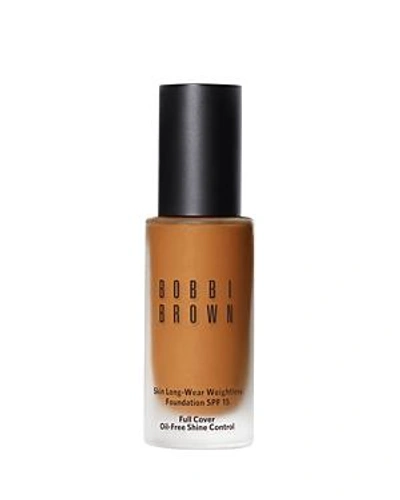 Shop Bobbi Brown Skin Long-wear Weightless Foundation Spf 15 In Cool Golden 6.25