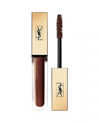 Shop Saint Laurent Mascara Vinyl Couture In 4 I'm The Illusion - Brown