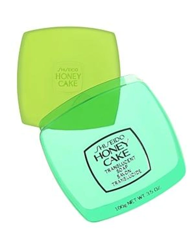 Shop Shiseido Honey Cake Translucent Soap, Green