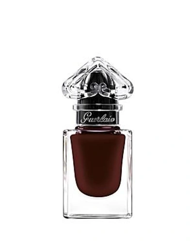 Shop Guerlain La Petite Robe Noire Nail Laquer In 024 Black Cherry Ink