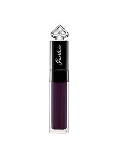 Shop Guerlain La Petite Robe Noire Lip Color'ink In L107 #black Perfecto