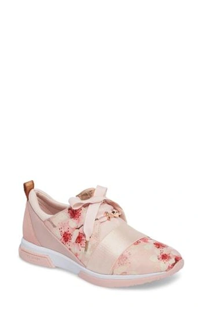 Shop Ted Baker Cepap Sneaker In Palace Gardens Print Fabric