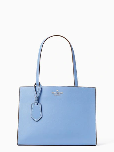 Shop Kate Spade Thompson Street Large Sam In Fable Blue