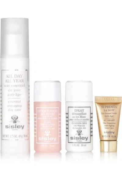 Shop Sisley Paris All Day All Year Essential Anti-aging Programme - One Size In Colorless