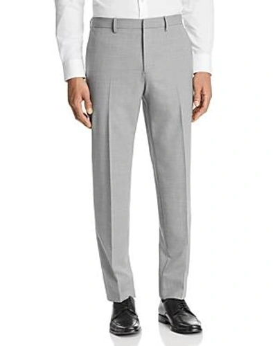 Shop Theory Mayer Slim Fit Suit Pants In Chrome Melange Gray