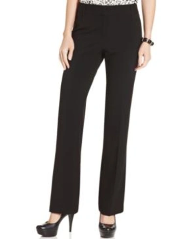 Shop Polo Ralph Lauren Juniors' Bootcut Trouser Pants In Black