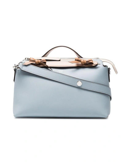 Shop Fendi Blue By The Way Leather Bag