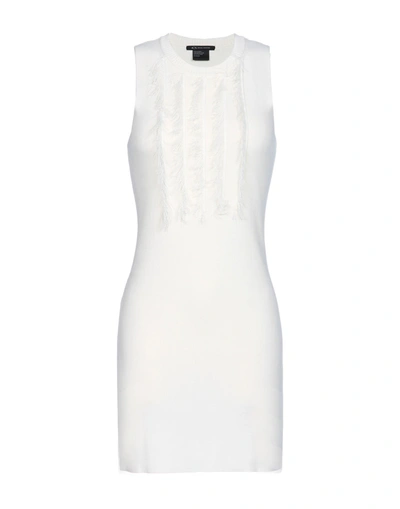 Shop Armani Exchange Short Dress In White