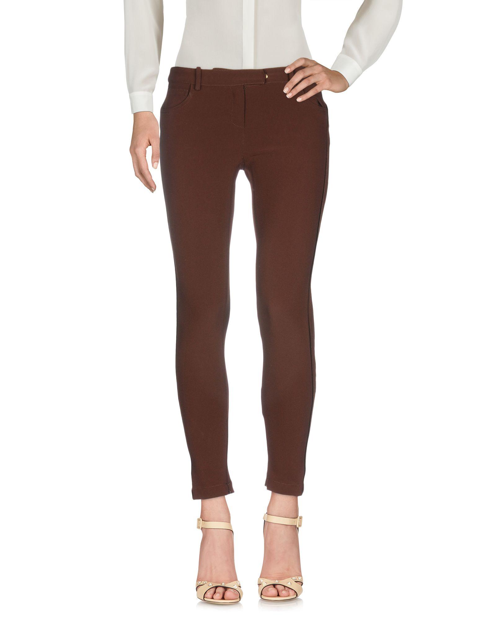 Elisabetta Franchi Casual Pants In Brown ModeSens